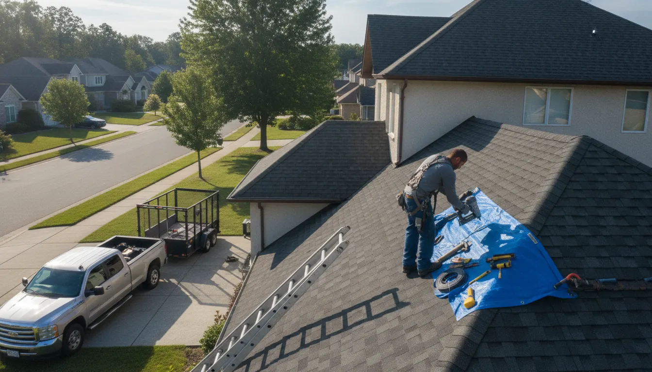 Roof replacement in Murrieta